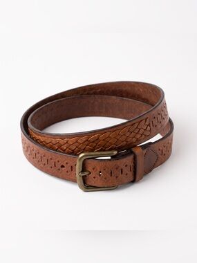 LEVIS BROWN GENUINE LEATHER BELT 42/44